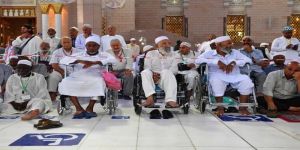 صيانة متنقلة لكراسي الأشخاص ذوي الإعاقة بالمسجد النبوي