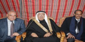 مندوباً عن الملك عبدالله الثاني محافظ العاصمة يقدم العزاء لعشيرة أبو جاموس