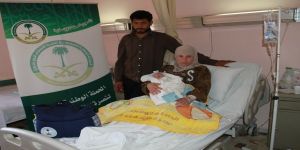 ضمن مشروع "زينة الحياة الدنيا" 145 مولوداً سورياً تكفلت الحملة الوطنية السعودية بتكاليف ولادتهم