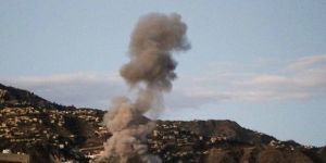 طيران التحالف يقصف مواقع للحوثيين في تعز