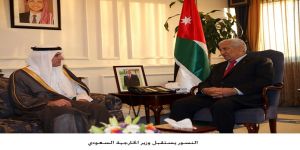 دولة رئيس الوزراء الأردني يستقبل معالي وزير الخارجية السعودي عادل الجبير