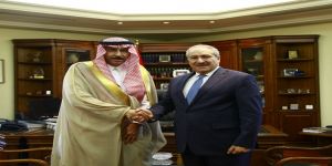 سفير خادم الحرمين الشريفين بعمّان يلتقي وزير الخارجية الأردني