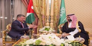 الملك عبدالله الثاني يلتقي سمو ولي ولي العهد الأمير محمد بن سلمان