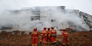 59 مفقودا إثر انهيار أرضي وانفجار للغاز في جنوب الصين