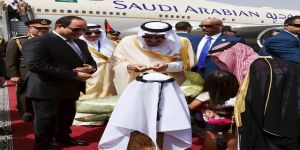 مصر تحتفل بخادم الحرمين الشريفين الملك سلمان بن عبدالعزيز آل سعود في أول زيارة رسمية