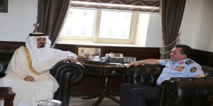 مدير الأمن العام الأردني يستقبل مساعد وزير الداخلية لشؤون العمليات