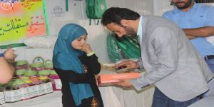 الحملة الوطنية السعودية لنصرة السوريين تكرم كوكبة من حفظة القرآن الكريم في مخيم الزعتري