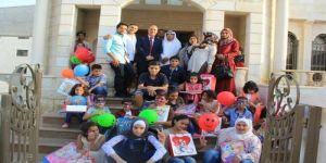 نادي الطلبة السعوديين في عمّان يستقبل أطفال مبرة أم الحسين