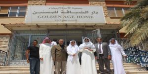 نادي الطلبة السعوديين في عمّان يزور دار الضيافة للمسنين ويقدم الهدايا للنزلاء