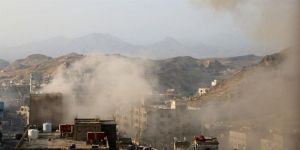 غارات للتحالف العربي على أهداف لميليشيا الحوثي في مطار تعز