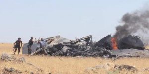 تحطم طائرة حربية سورية قرب دمشق