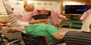 الشيخ السديس يستقبل معتمري مكرمة خادم الحرمين الشريفين من ذوي الاحتياجات الخاصة الأردنيين