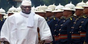 جامع يرضخ للضغط الدولي ويوافق على التخلي عن حكم جامبيا