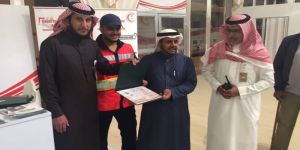 إشادة "دولية" بجهود الهلال الأحمر السعودي في مهرجان الجنادرية و"السحيباني" يسجل نفسه متطوعاً في "الهلال"
