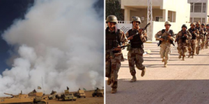 داعش يقصف شمال غربى الموصل بقذائف محملة بغازات سامة