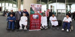 انطلاق القافلة الثانية من المعتمرين الأردنيين على نفقة السفير السعودي