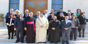 سمو سفير المملكة لدى الأردن يزور كنيستي مطرانية الروم الأرثوذكس والنيابة البطريركية العامة للموارنة في عمان