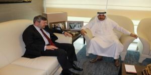 سفير المملكة بالأردن يستقبل نظيره التركي وسفيرة رائدات الأعمال للشرق الأوسط وشمال إفريقيا