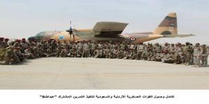 بهدف تعزيز التعاون وتبادل الخبرات ،، قوات اردنية تصل الشرقية وقوات سعودية تصل عمّان