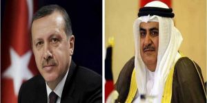 وزير خارجية البحرين يطلع أردوغان على أزمة قطر والأخير يؤكد: القاعدة العسكرية لحماية أمن الخليج