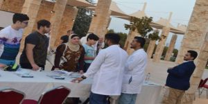نادي الطلبة السعوديين بعمّان ينظم حملة تطوعية طبية للتوعية بأمراض الكبد الوبائي في حدائق الحسين