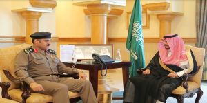 نائب أمير منطقة مكة يستقبل اللواء علي المنتشري