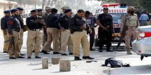 إصابة ثلاثة من رجال الشرطة بانفجار شمال غرب باكستان