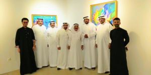 إفتتاح معرض الفن التشكيلي لفناني وفنانات المدينة المنورة في دورته الثامنة والعشرين في جدة