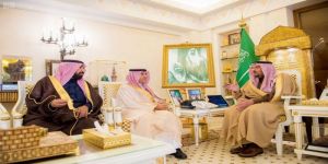الأمير فيصل بن مشعل يلتقي بمدير تعليم عنيزة المعين حديثاً