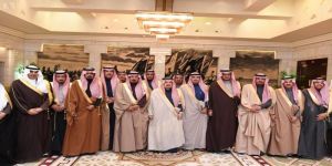 أمير الرياض يستقبل المحافظين ووكلاء المحافظات ورؤساء المراكز