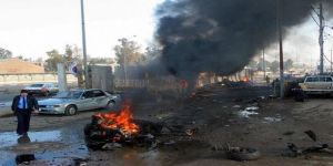 انفجار عبوة ناسفة لاصقة بعجلة مدنية بمدينة الموصل