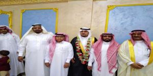 الشيخ ابوعقيله وأبناؤه يحتفلون بزواج غازي