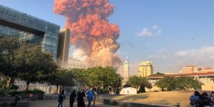 مئات الجرحى وأضرار هائلة جراء إنفجار مرفأ بيروت