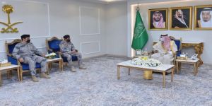 أمير نجران يستقبل قائد حرس الحدود بالمنطقة