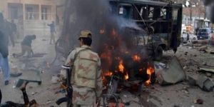 إصابة شخصين في انفجار عبوة ناسفة جنوب غربي باكستان