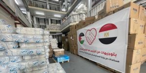 مصر ترسل مساعدات طبية لدعم الفلسطينين بقطاع غزة